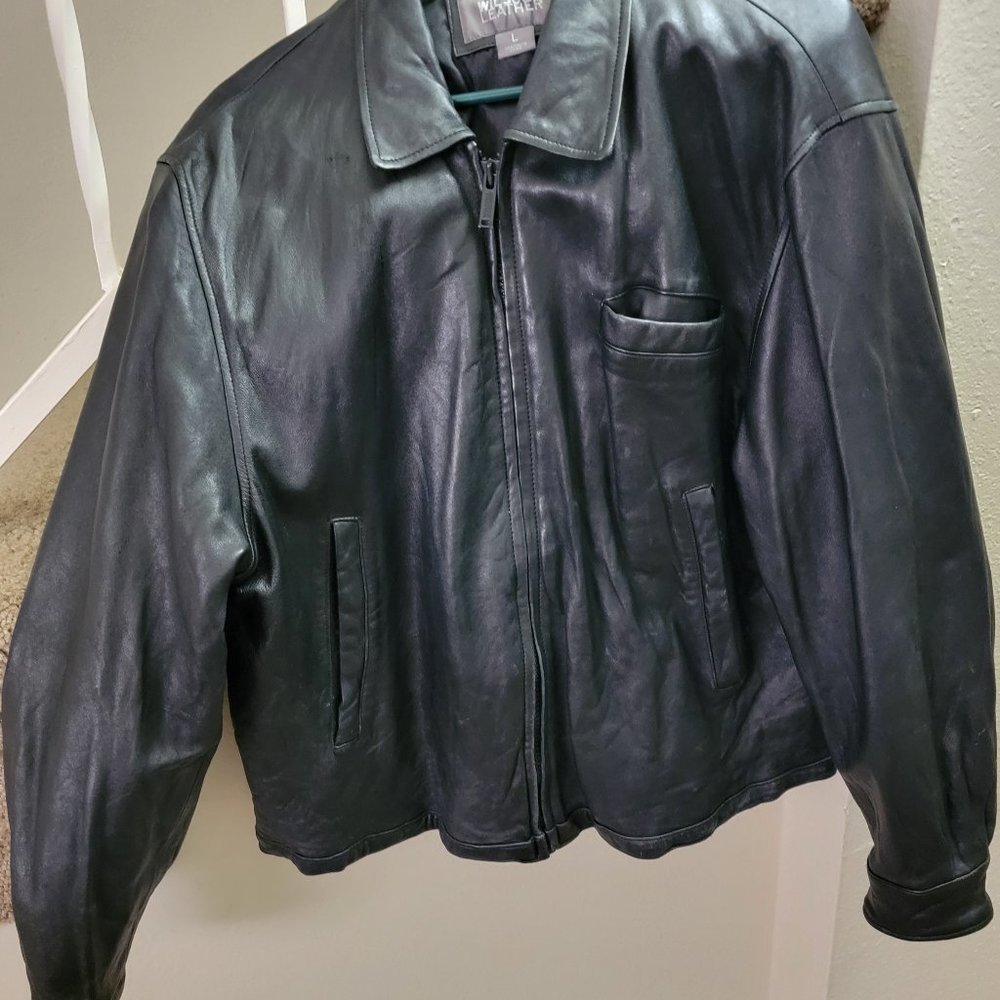 Wilson Large Leather Jacket